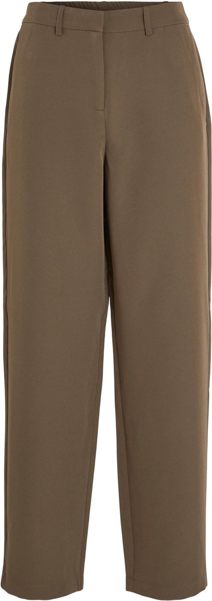 Vila VIKAMMA HW PANT - NOOS Dames Broek Crocodile - Maat 40