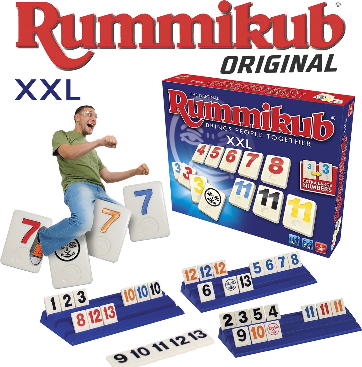 Rummikub The Original XXL - Bordspel - Gezelschapsspel | Games | bol.com
