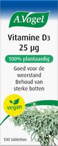 A.Vogel Vitamine D3 25 μg tabletten - Geschikt voor vegetariërs en veganisten - 100 st