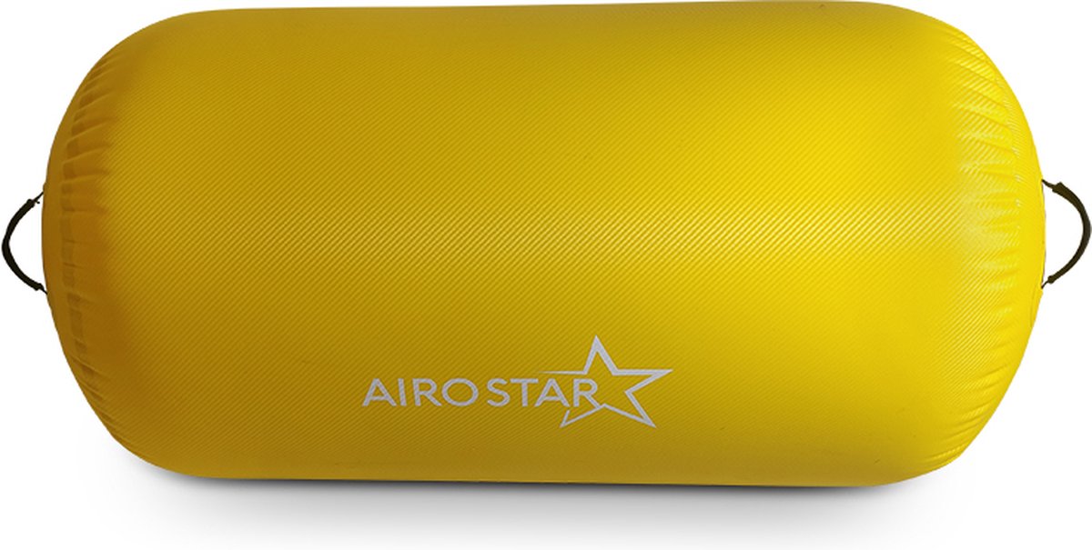 AIROSTAR AirRoller AirRoll - Geel - Inclusief Elektrische Pomp