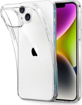 ESR Project Zero Telefoonhoesje geschikt voor Apple iPhone 14 Plus Hoesje Flexibel TPU Backcover - Transparant