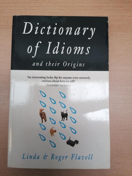 Dictionary of Idioms and Their Origins - cover