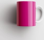 Roze mok | Koffiemok | Thee mok | Mok 300 ml | Keramische mok