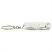 Porte-clés camion avec nom - Farah