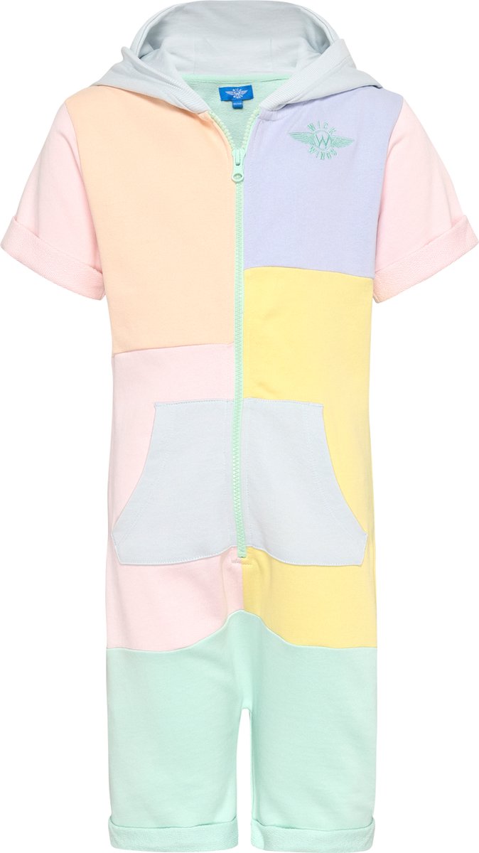 Wick Wings - Unisex - PoP Color Block - Zomer Onesie - Maat 146-152