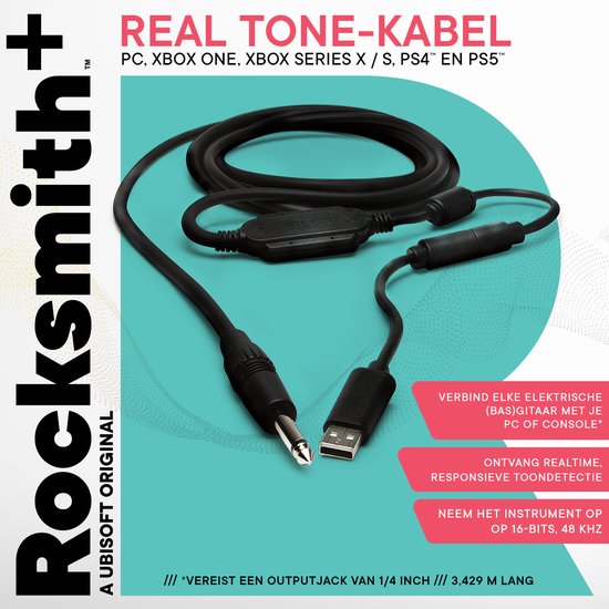 Ubisoft - Audiokabel - Rocksmith Real Tone Cable | bol