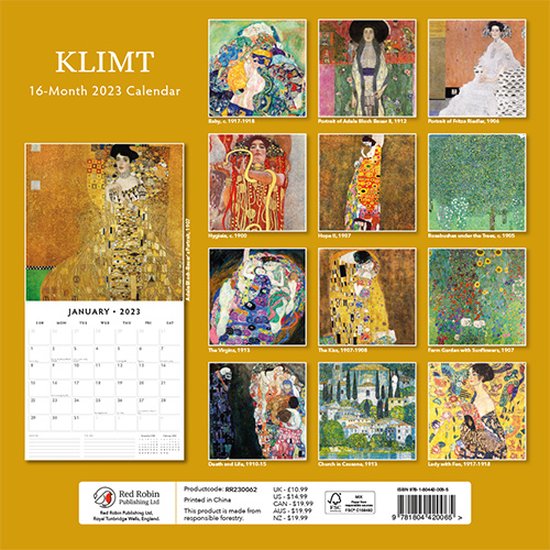 Klimt Kalender 2023  bol