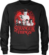 Stranger Things Sweater/trui -L- Distressed Zwart