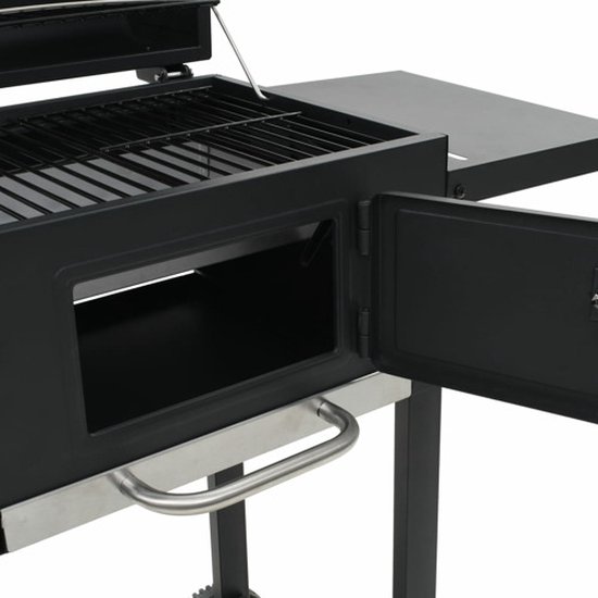 vidaXL Pizzaoven en barbecue 3-in-1 zwart van Merkloos — afbeelding 4