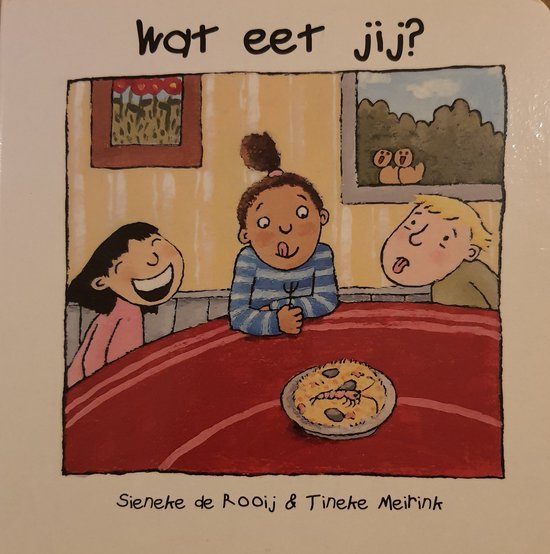 Cover van het boek 'Wat eet jij ?'