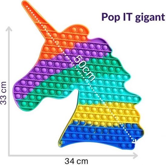 Pop It - Fidget - GIGA-UNICORN | bol.com