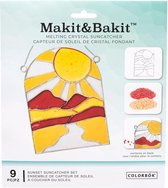 American Crafts - Make it & Bake it - Smelt Crystal - Sunset
