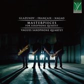 Vagues Saxophone Quartet - Masterpieces For Saxophone Quartet (CD)