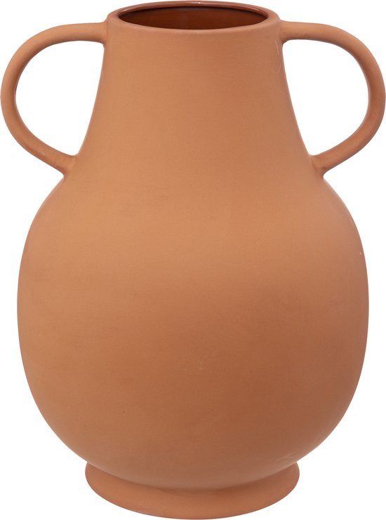 Atmosphera Vaas - Tarra - Terracotta - Ori - H33cm