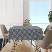 tafelkleed  - tafelkleed buiten - tafelkleed binnen - tafellaken - rechthoekig -  Geometry - 160 x 220 cm - table cloth