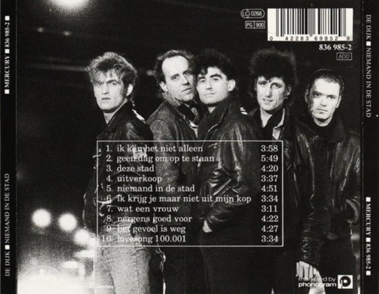 Niemand In De Stad, De Dijk | CD (album) | Musique | bol.com