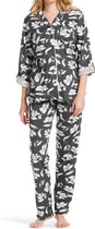 Pastunette pyjama Modal - Grey Flower  - 36  - Grijs