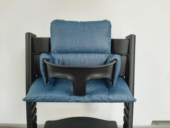 LaLoona - Sitzkissen / Hochstuhlauflage Für Stokke Tripp Trapp Beschichtet Grau