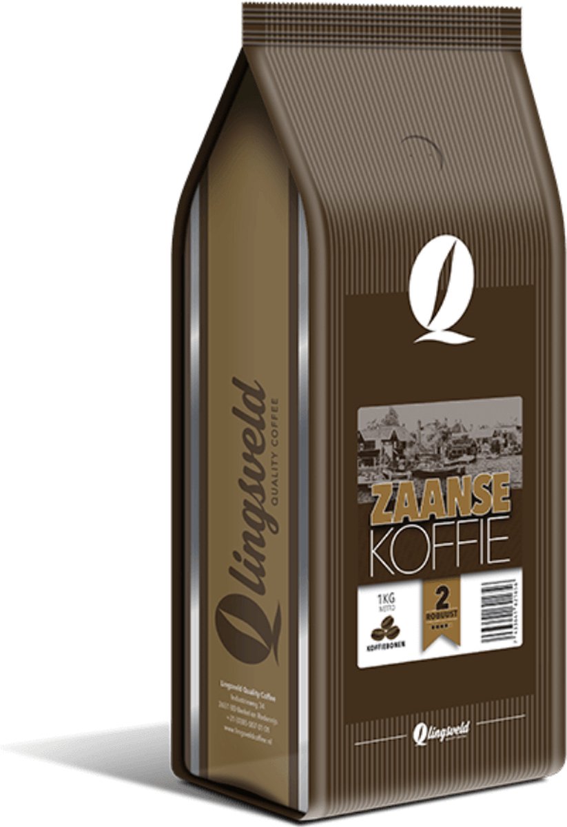 Zaanse Koffie Robuust | Koffiebonen 1000 Gram | ESPRESSO