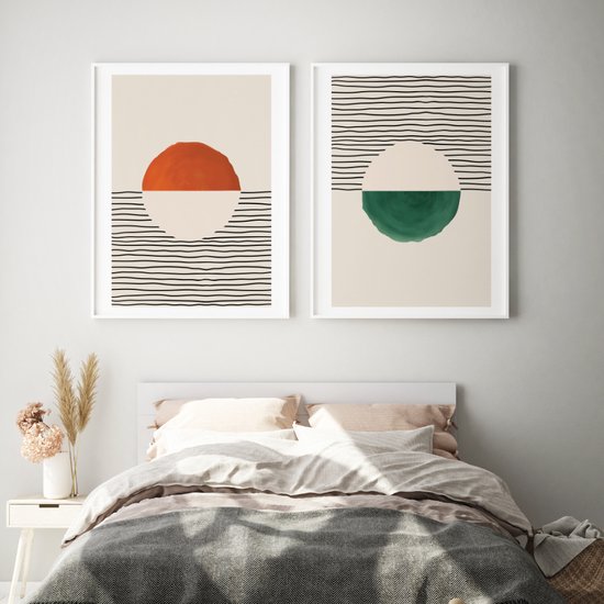 Poster Inversion Inverted Sunset - Poster - A5 - 14.8 x 21 cm | bol.com