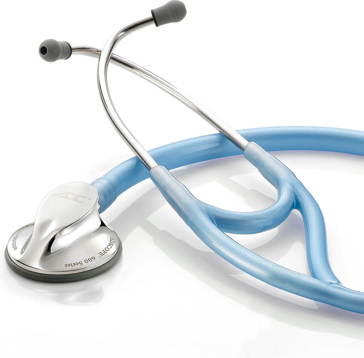 Adscope® 600 Platinum Cardiology Stethoscoop Metallic Ceil Blue