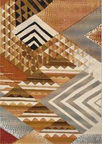 Aledin Carpets Johannesburg - Vloerkleed - 160x230cm - Laagpolig - Binnen - Buiten - Tapijt - Tuinkleed - Woonkamer