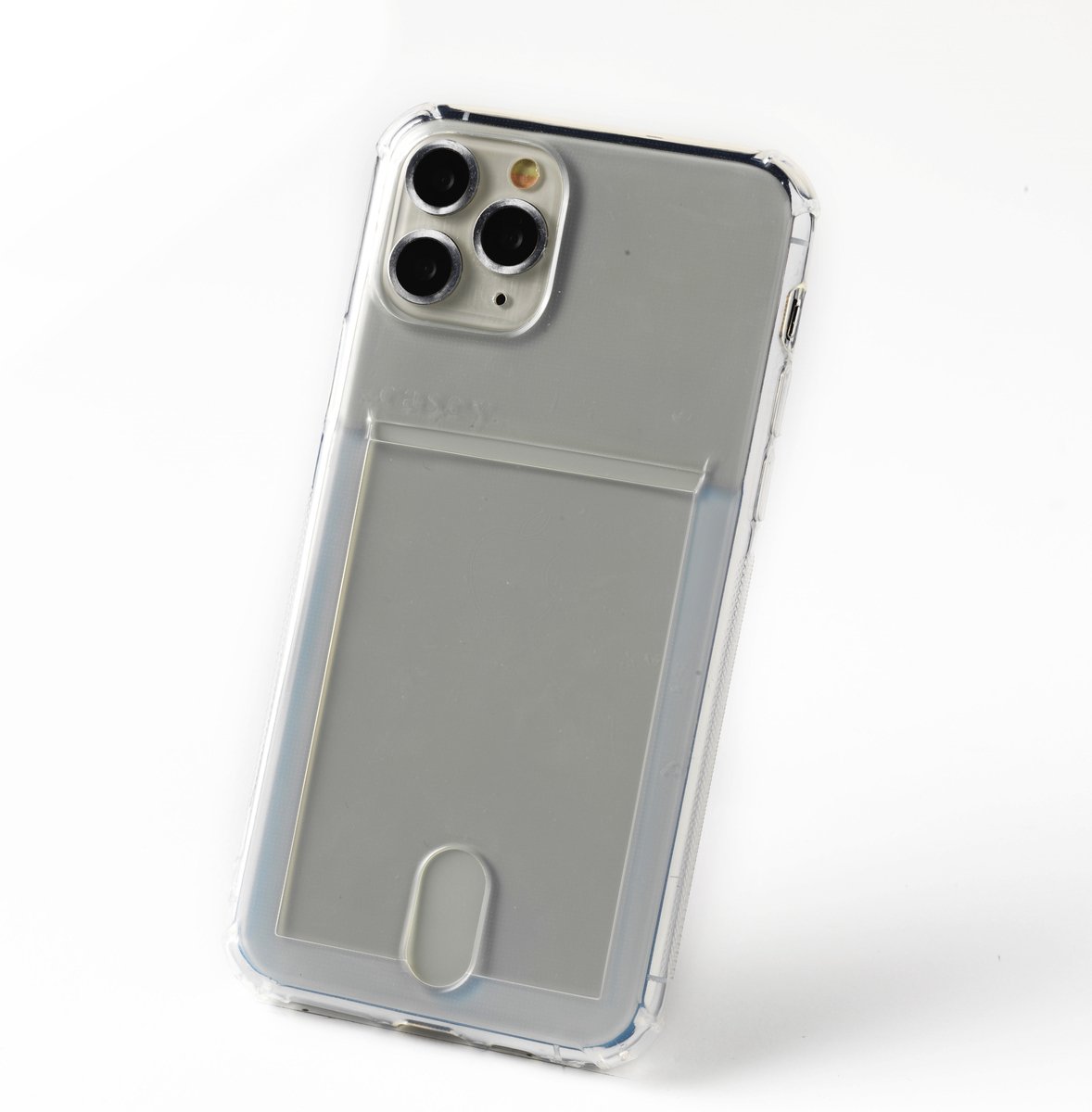Apple iPhone 13 mini silicone hoesje transparant