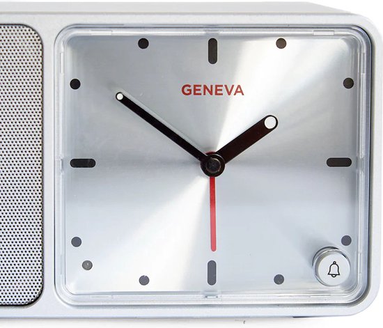 Geneva Time Wekker/bluetooth speaker - Zwart van Geneva — afbeelding 3