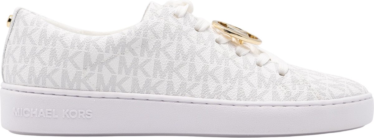 Michael Kors Keaton Lace Up Dames Sneakers - Bright White - Maat 38