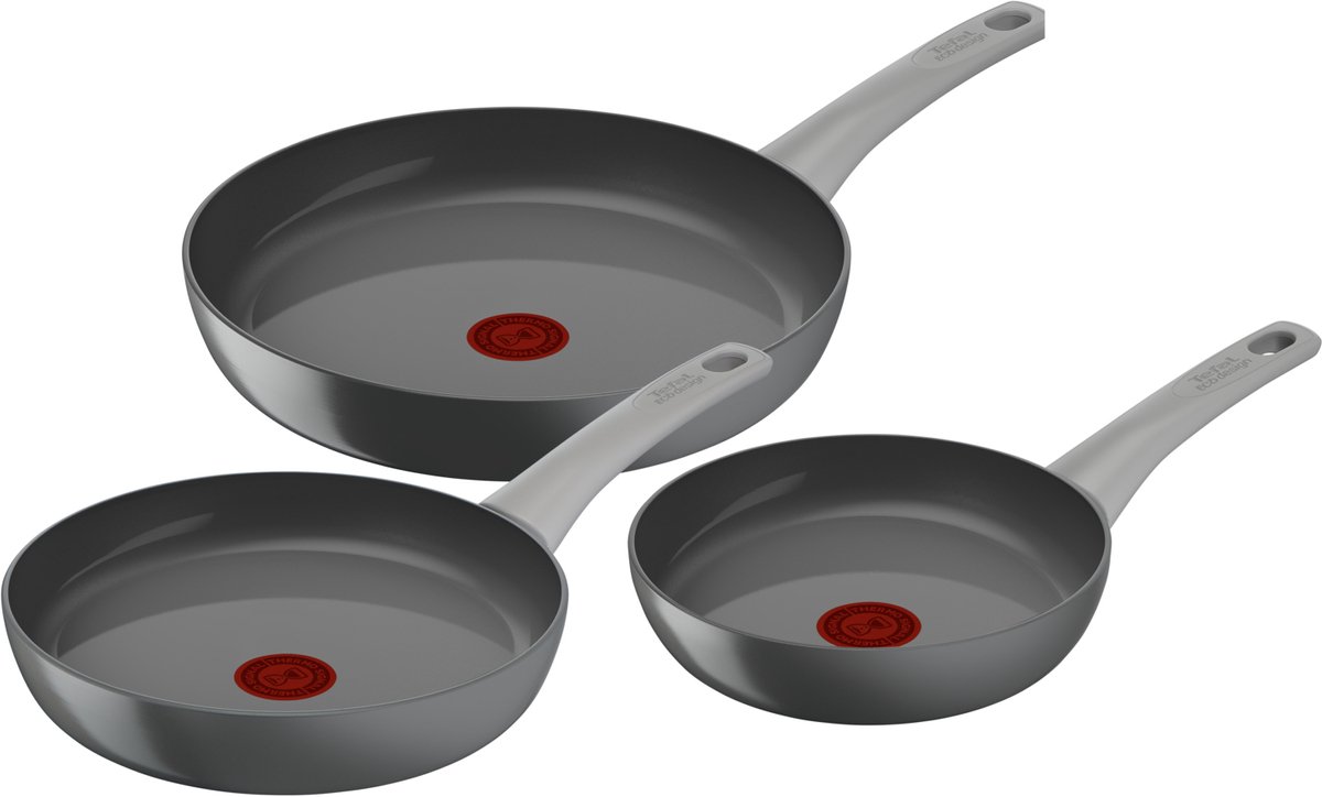 Tefal Renew ON Keramische koekenpannenset - Ø 20/24/28 cm