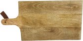 snijplank - borrelplank hout - mangohout  - 70x 35 cm - handgemaakt