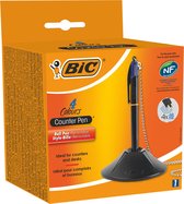 BIC 4 Colours Counter Pen - Balpen met Kliksysteem - Doos van 1 Stuk - Medium Punt 1 mm