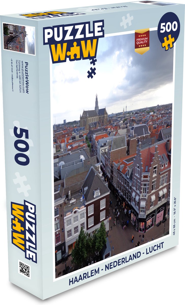 Kenia Overgang Graf Puzzel Haarlem - Nederland - Lucht - Legpuzzel - Puzzel 500 stukjes |  bol.com