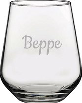 Gegraveerde Drinkglas 42,5cl Beppe