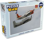 Puzzel Vliegtuig - Vliegen - Lucht - Legpuzzel - Puzzel 500 stukjes