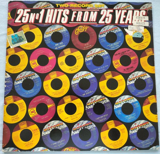 25 N°1 Hits From 25 Years (1983) 2X LP = in Nieuwstaat