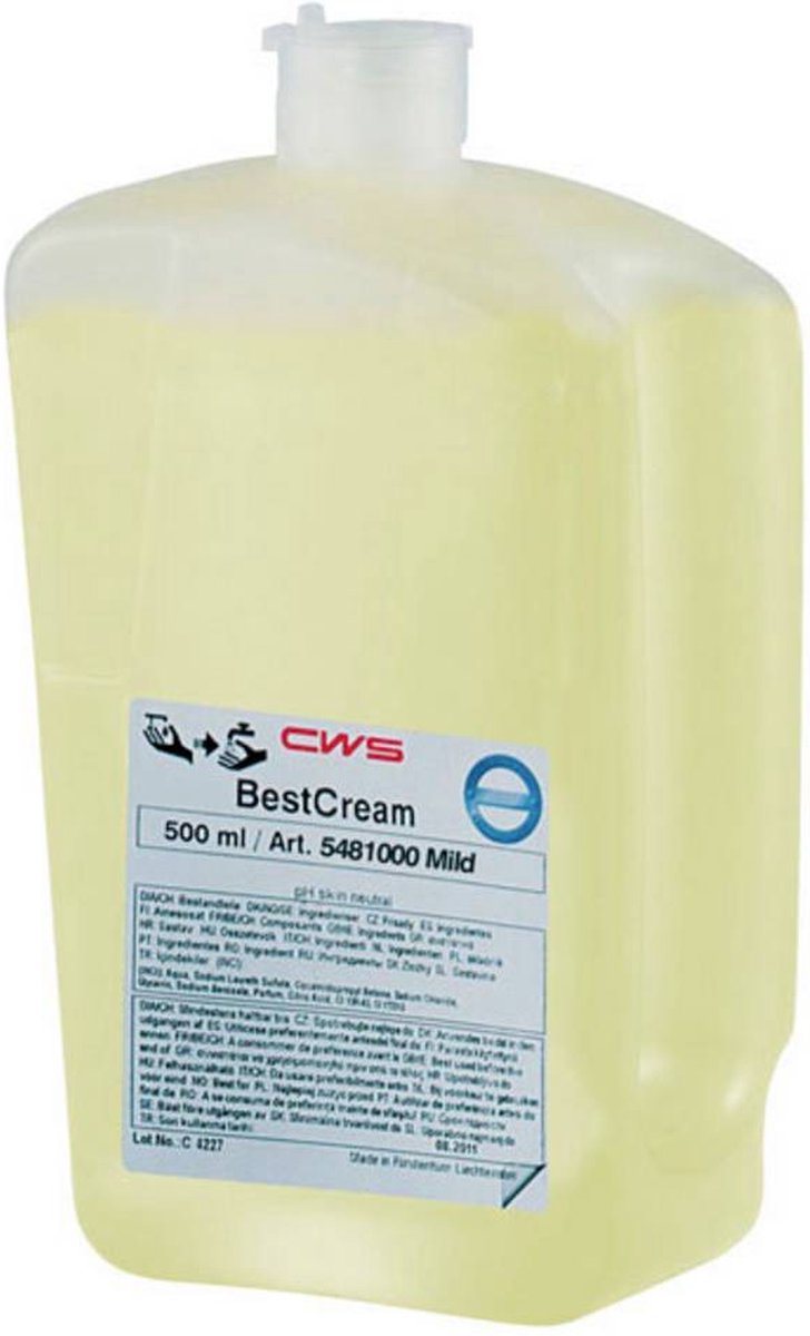CWS Hygiene CWS 5481000 Seifenkonzentrat Best Foam Mild HD5481 Vloeibare zeep 6 l 1 set(s)