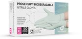 Nitril Handschoen - Biodégradable - XL - 100 pièces - Blauw