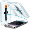 Spigen - Apple iPhone 14 Pro - Glas.tR EZ Fit Screenprotector - Transparant - 2 Stuks