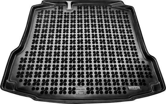 Skoda 6V9061160 Rubberen mat voor kofferbak, beschermmat, inzet, kofferbakinleg