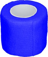 Excellent Bandage Animal Pet Profi – Zelfklevend elastisch supersterk bandage – Gemaakt voor het intapen van de poten – 5cm Breed – 4,5cm Lang - Blauw