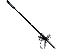Smart Moves - Paardrijzweep met Strik - 65 cm - Zwart