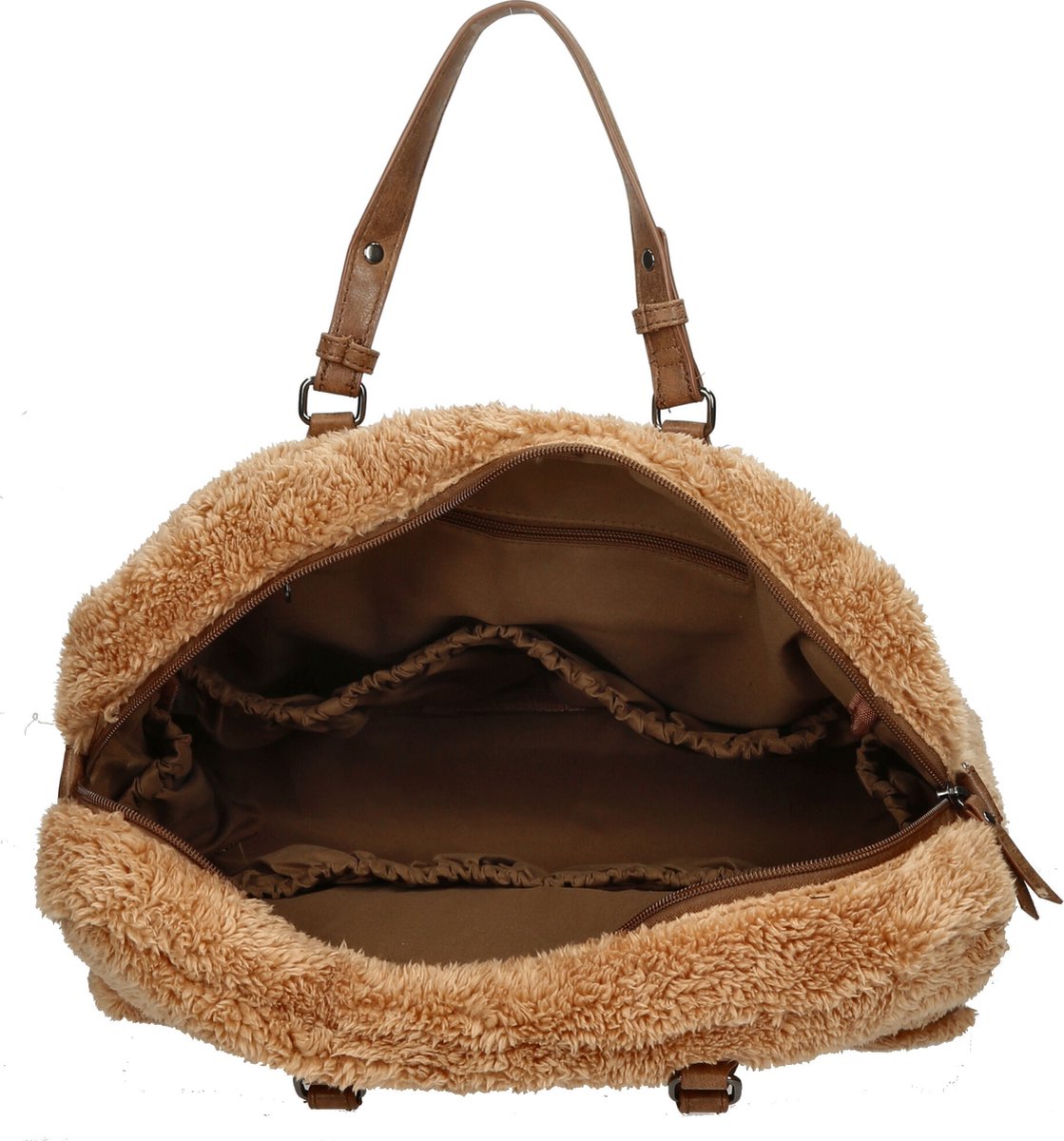 Enrico Benetti Teddy Luiertas / mombag / schoudertas 66655 - Camel – foto 6