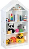 Relaxdays kinderkast - speelgoedkast kinderkamer - kinderboekenkast - speelgoedrek huis