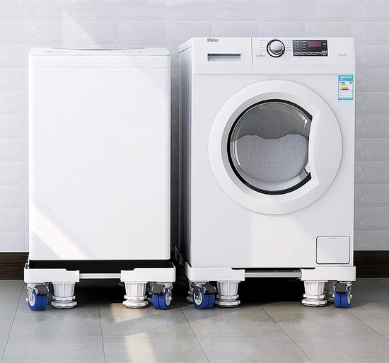 Johannes & Co wasmachine verhoger met wielen – wasmachine ombouw opbouwmeubel