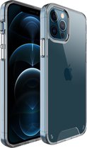 MoDo hoesje voor iPhone 14 Plus - Hard Case Back Cover - Transparant