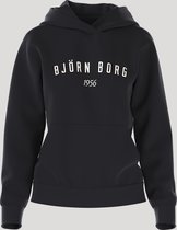 Björn Borg BB Logo Leisure - Sweat à capuche - Pull à capuche - Haut - Femme - Taille XS - Zwart