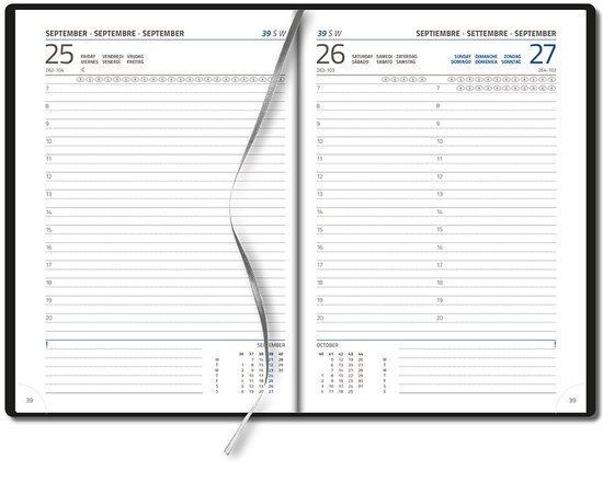 Castelli agenda H42 2023 - 1 dag - omslag Balacron - 1 dag per pagina