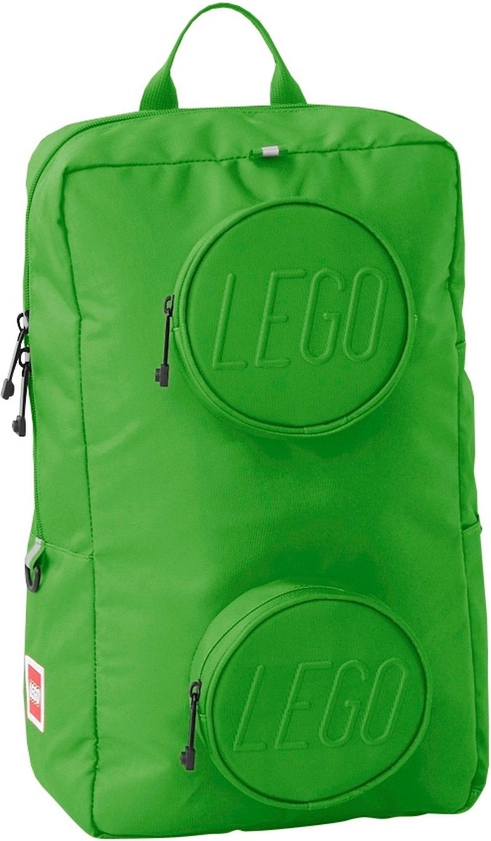 LEGO School - Signature Brick 1x2 Backpack - Bright Green (20204-0037)