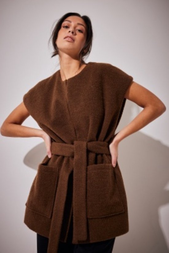 NA-KD Wool Blend Vest Gilet Femme - Taille 40